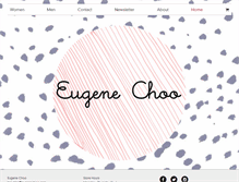 Tablet Screenshot of eugenechoo.com